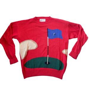 Vtg 1990s Slazenger Golf Sweater Size Large